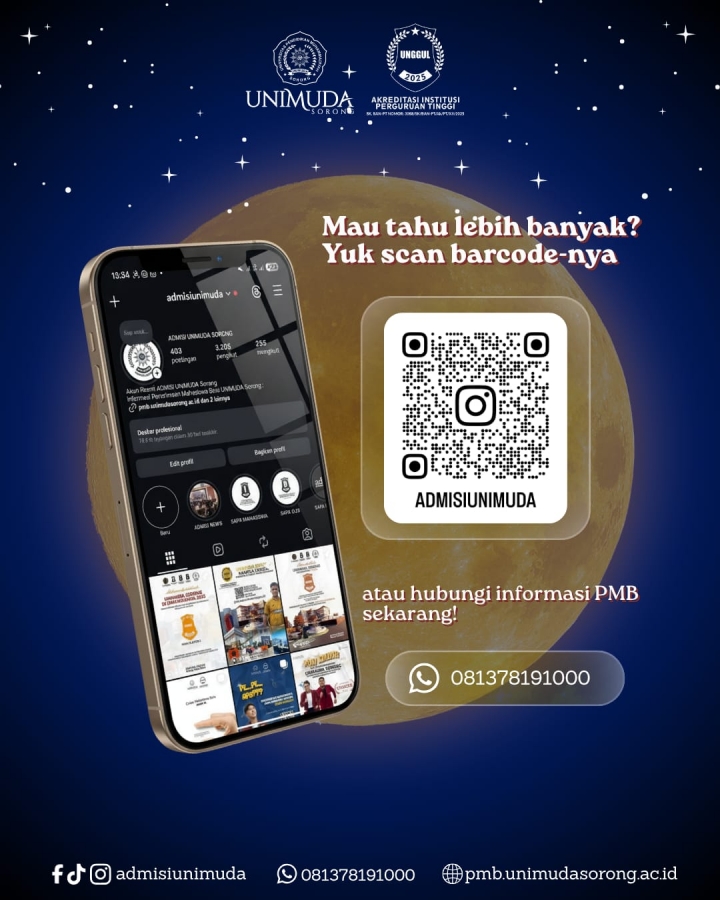Akses Informasi PMB 2026 Semakin Mudah, Universitas Pendidikan Muhammadiyah Sorong Hadirkan Layanan Digital Terintegrasi