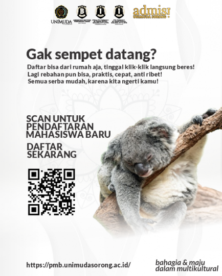 Gak sempet datang? Daftar bisa dari rumah aja, tinggal klik-klik langsung beres! Lagi rebahan pun bisa, praktis, cepat, anti ribet! Semua serba mudah, karena kita ngerti kamu!