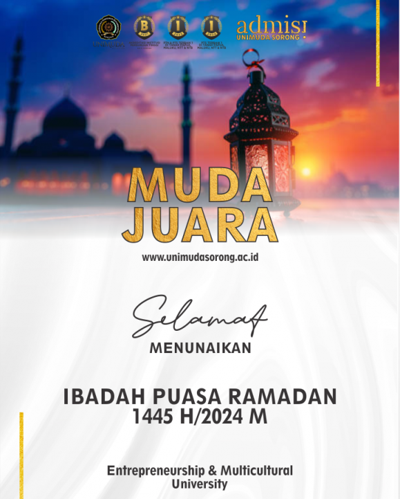 Selamat Menunaikan IBADAH PUASA RAMADAN 1445 H/2024 M