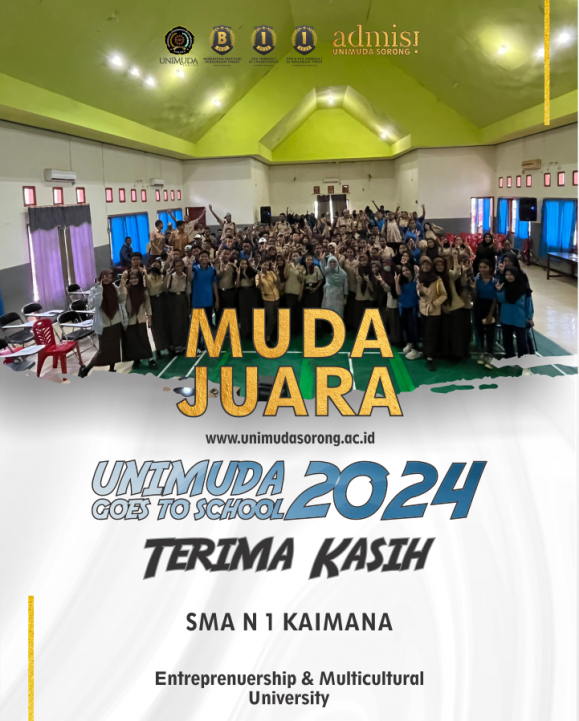 UNIMUDA Sorong Menyambangi Kota Senja di Tanah Papua