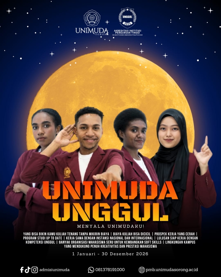 Universitas Pendidikan Muhammadiyah Sorong Tegaskan Predikat Unggul, PMB 2026 Hadirkan Pendidikan Berkualitas dan Prospek Cerah
